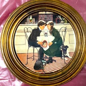 Edwin Knowles collector plate 1981- Valentines Day